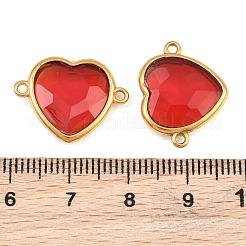 304 Stainless Steel Glass Connector Charms&nbsp;STAS-Q119-02G-A01
