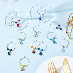 12Pcs Wine Glass Charms Sets&nbsp;AJEW-GA00010