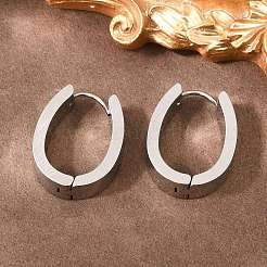 201 Stainless Steel Hoop Earrings&nbsp;EJEW-T056-03P-05