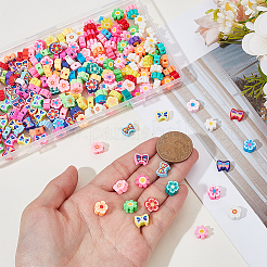 300Pcs 3 Styles Handmade Polymer Clay Beads&nbsp;CLAY-PA0001-34