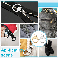 16Pcs 2 Colors Alloy Zipper Slider&nbsp;FIND-PH0026-16