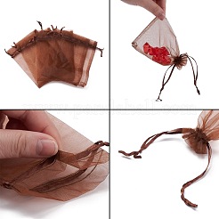 Organza Gift Bags with Drawstring&nbsp;OP-R016-9x12cm-12
