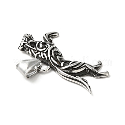 304 Stainless Steel Manual Polishing Pendants&nbsp;STAS-G274-20AS