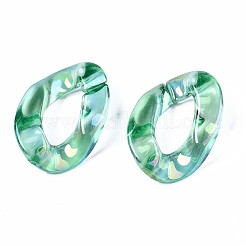 Transparent Acrylic Linking Rings&nbsp;PACR-R246-004B-A