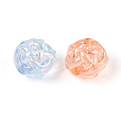 UV Plating Transparent Acrylic Beads&nbsp;OACR-N150-21-01