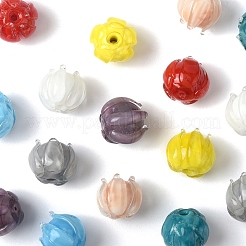 16Pcs 8 Colors Handmade Lampwork Beads&nbsp;LAMP-FS0001-25