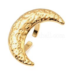 304 Stainless Steel Cuff Open Rings&nbsp;RJEW-D350-02G
