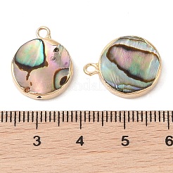 Natural Paua Shell Pendants&nbsp;SHEL-P017-23G