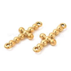 Ion Plating(IP) 304 Stainless Steel Connector Charms&nbsp;STAS-D084-14G