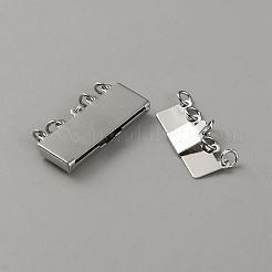 Brass Box Clasps&nbsp;KK-WH0030-09P-03