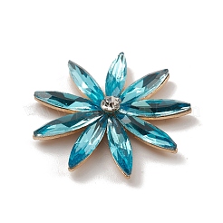Alloy Cabochons&nbsp;GLAA-B010-02KCG-08