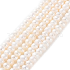 Natural Cultured Freshwater Pearl Beads Strands&nbsp;PEAR-I007-02E-01A
