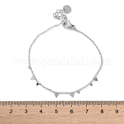 304 Stainless Steel Cable Chain Bracelets for Women&nbsp;BJEW-A036-20P