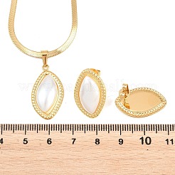 304 Stainless Steel Pendant Necklaces & Stud Earrings Sets&nbsp;SJEW-H002-01A-G