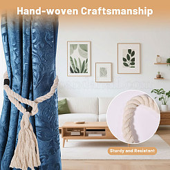 Cotton and Linen Curtain Tiebacks&nbsp;AJEW-WH0752-377