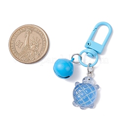 6Pcs 6 Colors Luminous Resin Turtle Pendant Decoration&nbsp;HJEW-JM03869