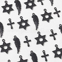 48Pcs 3 Style Alloy Pendants&nbsp;FIND-FH0004-28