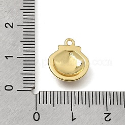 Brass Enamel Pendants&nbsp;KK-K427-11B-G