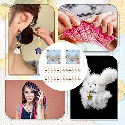 Flamingo Stitch Markers&nbsp;HJEW-AB00189