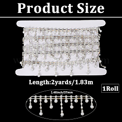 2 Yards Rhinestone Cup Chains&nbsp;CH-CY0001-01