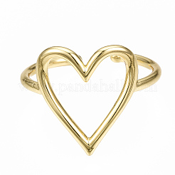 Brass Cuff Rings&nbsp;X-RJEW-N035-040-NF