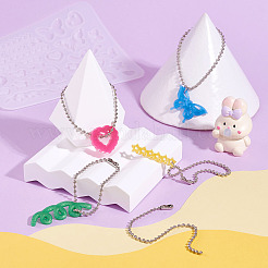 Heart Star DIY Silicone Pendant Molds&nbsp;DIY-TA0010-95
