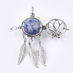 Alloy Cage Big Pendants&nbsp;G-S246-19