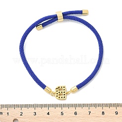 Adjustable Nylon Cord Bracelets&nbsp;BJEW-C096-01G-02