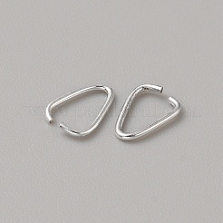 925 Sterling Silver Open Jump Rings&nbsp;STER-WH0017-13P