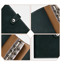 Rectangle Imitation Leather Loose-leaf Notebook Book Covers&nbsp;AJEW-WH20060-88C