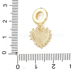 Brass European Dangle Charms&nbsp;LS-KK-B159-02G