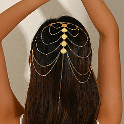 Bohemian Brass Long Tassel Coin Head Chain&nbsp;DY4266