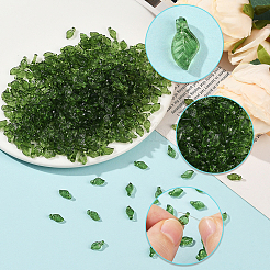 500Pcs Transparent Acrylic Charms&nbsp;TACR-SP0001-36A