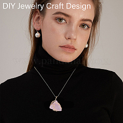 8Pcs Brass Leaf Pendants&nbsp;KK-CA0002-79