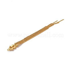 Brass Micro Pave Clear Cubic Zirconia Big Pendants&nbsp;KK-G510-01G