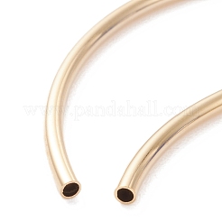 Brass Tube Beads&nbsp;KK-Y003-88B-G