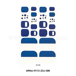 Full-Cover Glitter Powder Toenail Wraps Stickers&nbsp;MRMJ-R112-ZXJ-086