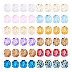 120Pcs 12 Style Transparent Glass Beads&nbsp;GLAA-TAC0020-33