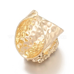 Natural Druzy Agate Cuff Rings&nbsp;RJEW-E159-02G