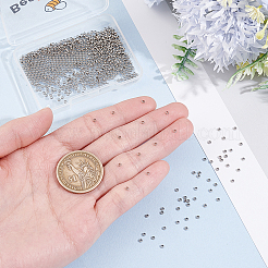 800Pcs 304 Stainless Steel Spacer Beads&nbsp;STAS-BBC0009-76C