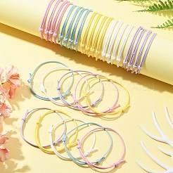 30Pcs 5 Color Adjustable Waxed Polyester Braided Cord Bracelets&nbsp;BJEW-FZ00016