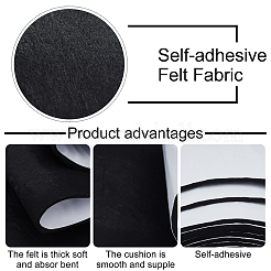 Self-adhesive Felt Fabric&nbsp;DIY-WH0301-16A