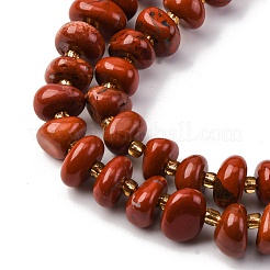 Natural Red Jaseper Beads Strands&nbsp;LS-G-RM250109-A8