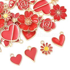 22Pcs 11 Styles Alloy Pendants&nbsp;ENAM-FP0001-76