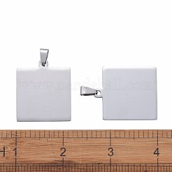 Tarnish Resistant 304 Stainless Steel Pendants&nbsp;STAS-I140-27S