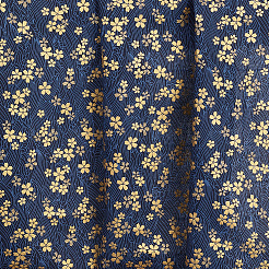 Japanese-style Cotton Sakura Pattern Fabric for Clothing & Decor&nbsp;DIY-CY0004-06A