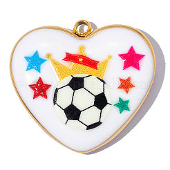 304 Stainless Steel Enamel Pendants&nbsp;STAS-OY018-14G