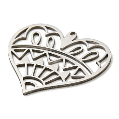 Non-Tarnish 201 Stainless Steel Pendants&nbsp;STAS-M318-34P