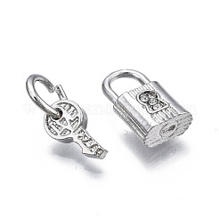 Rack Plating Alloy Charms Set&nbsp;MPDL-N039-072P