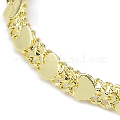 Rack Plating Brass Bracelets for Women&nbsp;BJEW-K244-04G